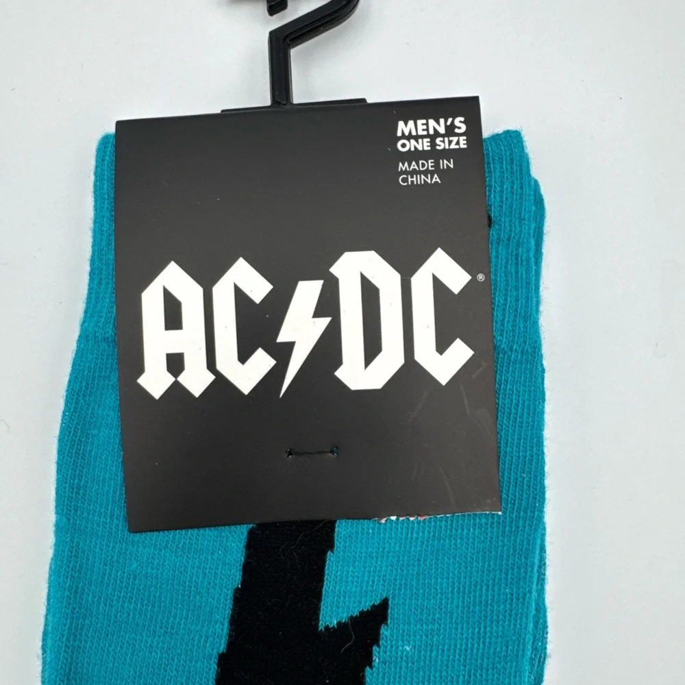 AC/DC‎ Rock Band Pair Officially Licensed Socks Unisex Men Women New